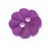 Knoflík květina ø 13mm varianta fialový