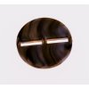 Knoflík plastový ø25mm varianta hnědý