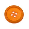 Knoflík 25mm  plastový varianta oranžový
