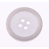 Knoflík 25mm  plastový varianta bílý