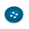 Knoflík 15mm  plastový varianta tmavě tyrkysový