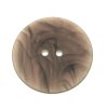Knoflík 38mm mramorový plastový varianta šedo-hnědý