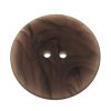 Knoflík 38mm mramorový plastový varianta hnědý