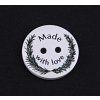 Button 23mm Made with love