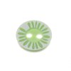 Knoflík 12,5 mm plastový varianta zeleno-bílý
