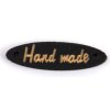 Sewing wooden sign 28x8 mm HAND MADE