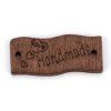 Sewing wooden sign 30x13 mm HAND MADE