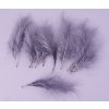 Peří Marabu 10-16cm/10ks varianta šedé