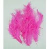 Peří Marabu 10-16cm/10ks varianta růžové sytě