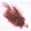 Peří Marabu 10-16cm/10ks varianta starorůžové