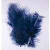 Peří Marabu 10-16cm/10ks varianta tmavě modré