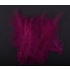 Peří Marabu 10-16cm/10ks varianta fuchsiová