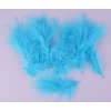 Peří Marabu 10-16cm/10ks varianta modré světle