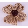 Kvet jutový 55 mm dekorácia