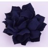 Šifonový květ 80 mm varianta 2 tmavě modrý