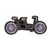 Patch double bike 90x40mm
