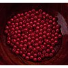 Perličky, korálky k navlékání 6mm/100 ks varianta červená