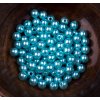 Perličky, korálky k navlékání 6mm/100 ks varianta tyrkysové