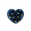 Nalepovací kámen srdce 3D 12 mm