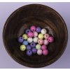 Plastové korálky Ø10 mm/25ks varianta MIX