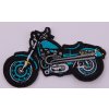 Záplata 100x55 mm motorka varianta tyrkysová