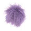 Bambule 8 cm z umělé kožešiny s gumovým poutkem varianta fialová