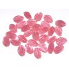 Plastové korálky 13x8mm/30ks varianta růžové