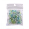Perličky k navlékání MIX 3-8mm/150 ks varianta zeleno-tyrkysový MIX