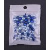 Perličky k navlékání MIX 3-8mm/150 ks varianta modrý MIX