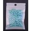 Perličky k navlékání MIX 3-8mm/150 ks varianta tyrkysové
