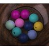 Korálek silikonový Ø12 mm/10ks varianta MIX