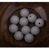 Korálek silikonový Ø12 mm/10ks varianta světle šedý
