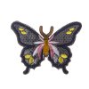 Záplata motýl 70x54mm varianta černý