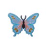 Záplata motýl 70x54mm varianta tyrkysový