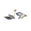 Kolczyki listki 20x13mm
