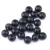 Korálky dřevěné 10 mm balíček 20 ks varianta černé