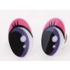 Eyes 17x25 mm pink