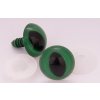 Green cat eyes 16x19 mm