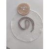 Popruh na mobil so striebornou karabínkou