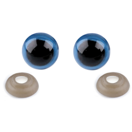 Oči modre 10mm