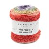 yarn wool polynesiagradient knit cotton linen viscose coral khaki lilac spring summer katia 301 fhd