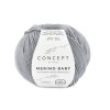 yarn wool merinobaby knit merino extrafine light grey autumn winter katia 70 fhd