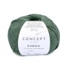yarn wool eunoia knit cotton wool polyamide modal olive green all seasons katia 108 fhd