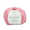 yarn wool eunoia knit cotton wool polyamide modal rose all seasons katia 103 fhd