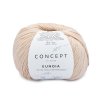 yarn wool eunoia knit cotton wool polyamide modal beige all seasons katia 105 fhd