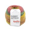 yarn wool funnyazteca knit virgin wool acrylic fuchsia blue autumn winter katia 205 fhd