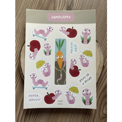 Arch samolepek Žížalka