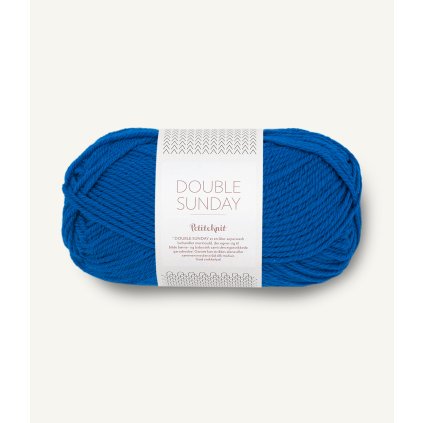 Sandnes Garn Double Sunday by PetiteKnit 6046 - Electric blue