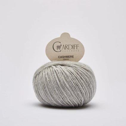Cardiff cashmere Classic 518 - piombo