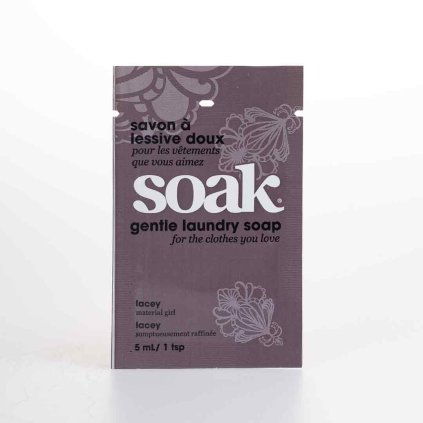 Jemný prací gel SOAK 5 ml - Lacey